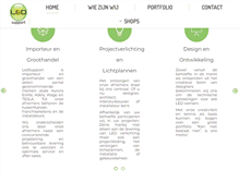 Tablet Screenshot of ledsupport.nl